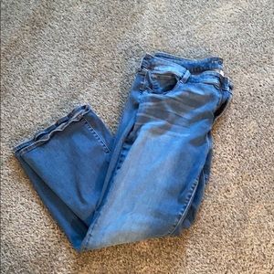Boutique slim boot cut jeans